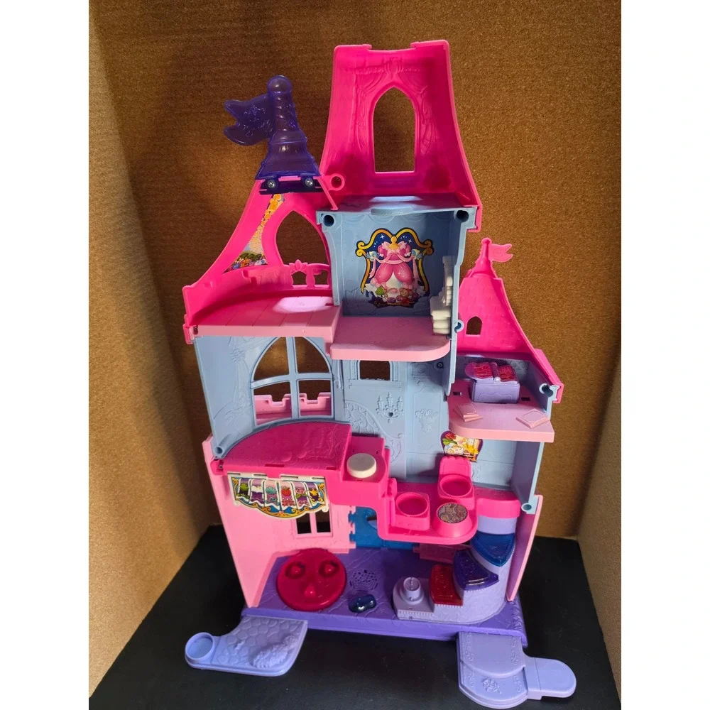 Fisher Price Little People Disney Princess Songs Palace Cinderella Castle W7868